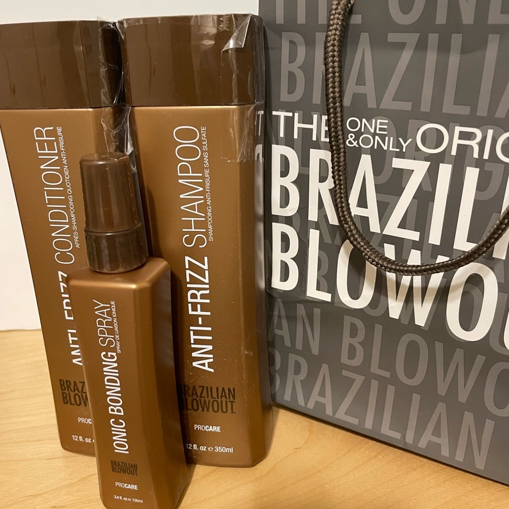 Anti-Frizz Brazilian Blowout Bundle